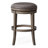 Maven Lane Alexander Backless Counter Stool In Reclaimed Oak Finish With Ronan Stone Faux Leather-92561090-92561087