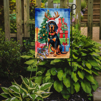 Christmas Reindeer Garden Flag