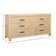 Emmalyn 6-Drawer Dresser, Light Warm Wash