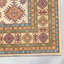 Tapis de couloir antidérapant en chenille multicolore beige et coloré-1037943329