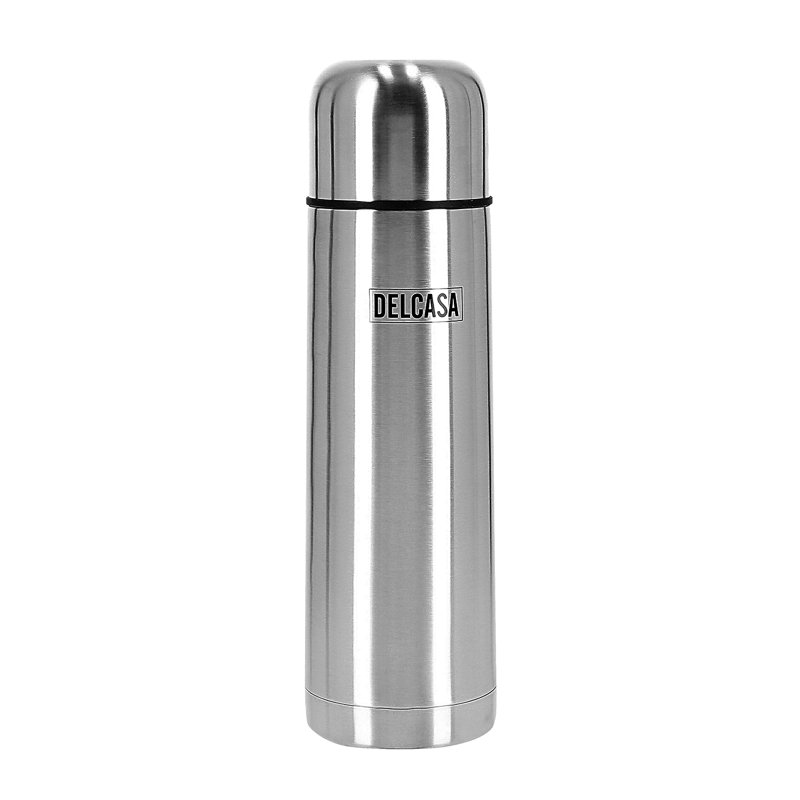 Delcasa 25.36ml Double Wall Insulated Stainless Steel Water Bottle, 1000ml
