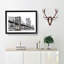 Brooklyn Bridge In New York Painting - Single Picture Frame Print on MDF-56633452-56633448