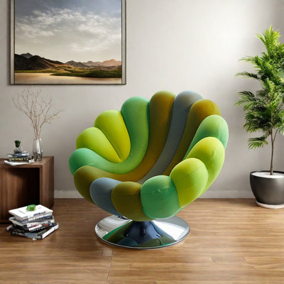 Comfortable chair with 360 degree rotation