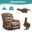 Fauteuil de massage inclinable électrique chauffant Hawking-2114563949