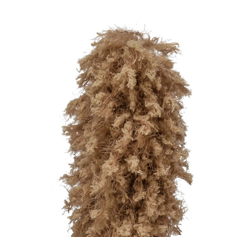 Arbre en tissu avec base en bois, H 10 po x l 2,75 po x P 2,75 po