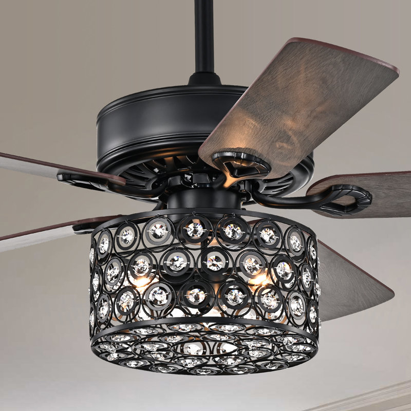 Tankersley 52'' Ceiling Fan with Light Kit