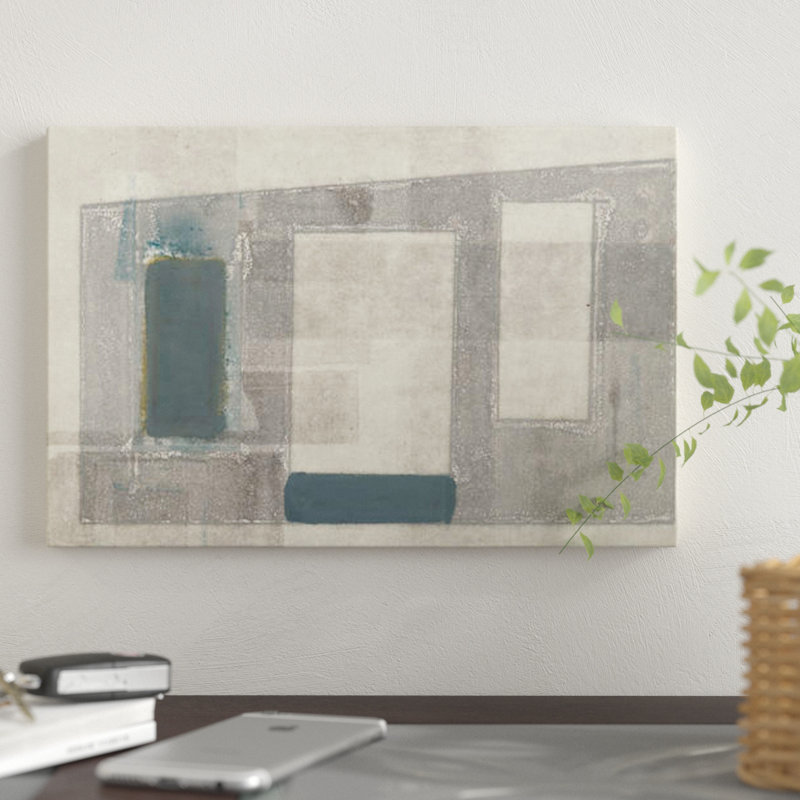 «Piazza», reproduction sur toile, H 26 po x l 40 po x P 1,5 po, Toile tendue