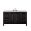 Meuble-lavabo simple 60 po avec plateau en quartz Daria-100481518-100481521-100501782