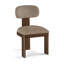 Chaise rembourrée en tissu texturé Lorello-74080288-69171183