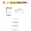 Glass Jar - Set of 6-1353832830