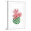 « fleuring cactus », reproduction de peinture à l’aquarelle encadrée-21629931