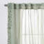 Paire de rideaux semi-transparents avec passe-tringle Raphaelle-74252320