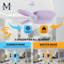 Alessandra Tropical - Five Blade Ceiling Fan - Matte White Finish - Matte White Blades-1004283743-1004283733