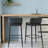 Metal Frame PU Leather Barstool-93075658