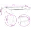 VidaXL Polyester Cover Retractable Patio Awning-130372095-130372100