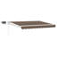 VidaXL Polyester Cover Retractable Patio Awning-130372129-130372131