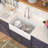 33'' L Single Bowl Ceramic Kitchen Sink