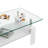 Rectangle Coffee Table With Tempered Glass Tabletop-731807051-731807050