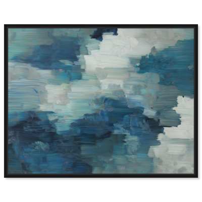 Reproduction d'art sur toile "Unrily Sea II" par Art Remedy