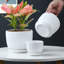 Ensemble de 3 pots à fleurs en céramique