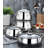SOFRAM 4.2 Quarts Stainless Steel Stock Pot