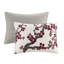 Housse de couette 100% coton - motif floral, surdimensionné, 4 attaches intérieures, multicolore, meilleur drapé, taies décoratives assorties