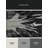 Machine Washable Pacchiana Modern & Contemporary Geometric Rug in Gray – Black Binding-1880186382