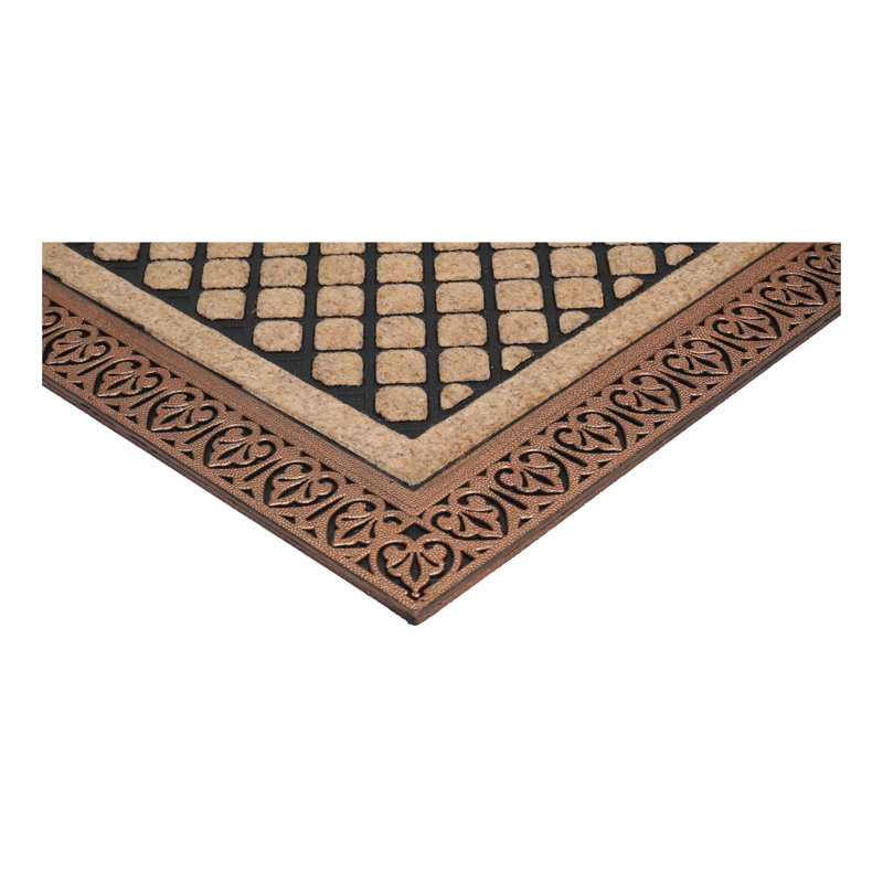 Tapis d'intérieur antidérapant Bali Princess, L 18 po x L 30 po, Bronze