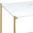 Senoia Sled End Table Built-In Outlets