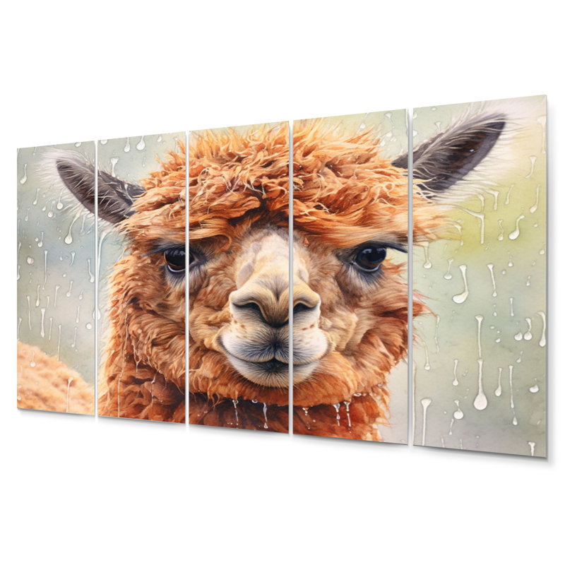 Boho Animals Wall Decor on Metal