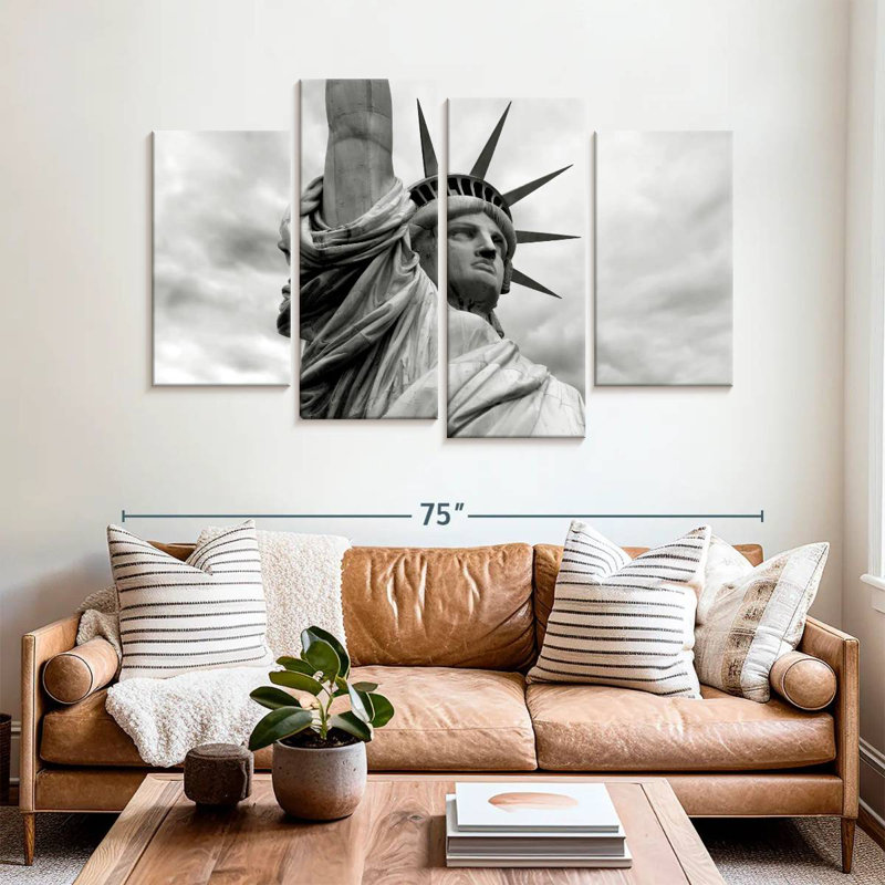Nicci Overcast Liberty Statue, 42" H x 68" W