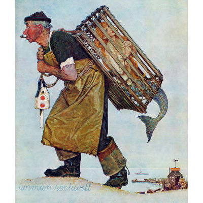 Norman Rockwell - Wrapped Canvas Painting