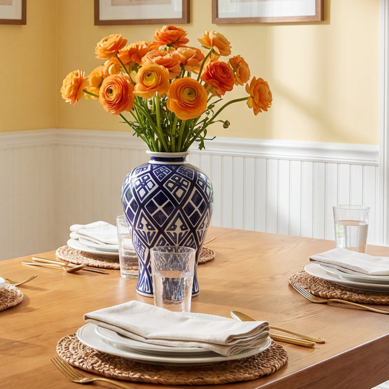 Condesa Ceramic / Porcelain Table Vase
