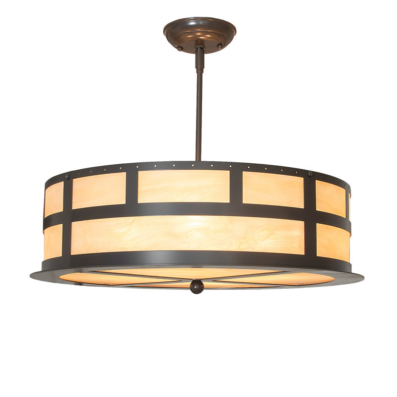 Lustre cylindrique à 4 lumières Smythe