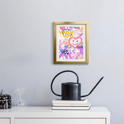 Tropical Graphics I -Gallery Wrapped Canvas