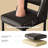 Upholstered Counter Height Bar Stool With Solid Wood Legs-689496964