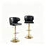 Chaise de bar rotative réglable moderne en similicuir, fonction pivotante et réglable en hauteur pour la cuisine et la salle à manger-415046426-415046430-414512834