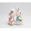 Ensemble salière et poivrière Dancing Christmas Bunny