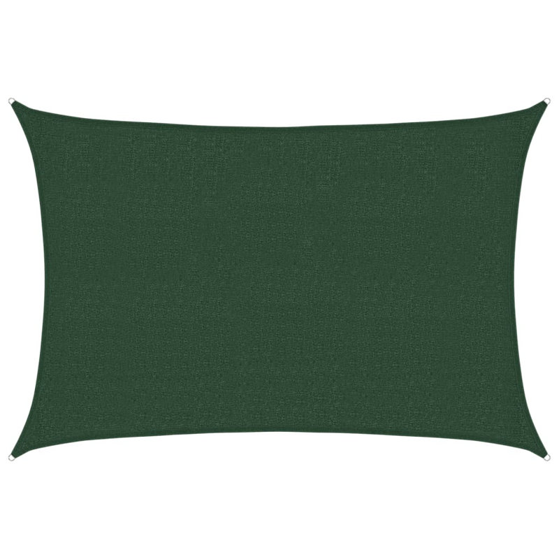 Attalus Rectangular Shade Sail, Dark Green, 2.5m x 4m