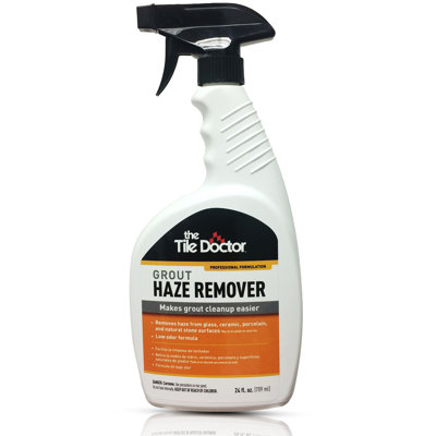 The Tile Doctor Ready-to-Use Grout Cleaner for Tile Floors, Epoxy Grout Haze Remover for Ceramic, Porcelain, Glass & Natural Stone Surfaces - Effective Tile and Grout Cleaner Machine Solution