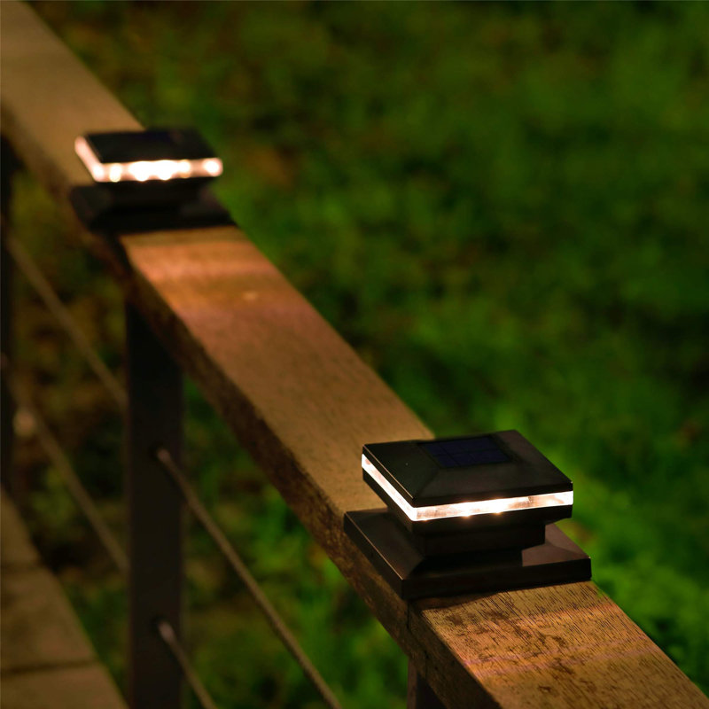Luminaire à poteau solaire pour terrasse Maggift