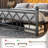 54"H Metal Bed Frame With Storage Headboard, Led Light And Power Outlets-1576385111-1576385108