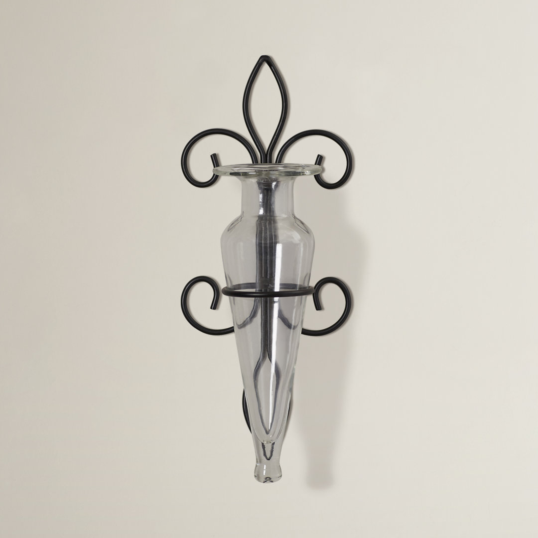 Amphora Vase on Fleur de Lis Sconce Fleur De Lis Living 