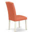Chaises de salle à manger Parsons - Ensemble de 2 chaises rembourrées cloutées en simili cuir rose Flamingo-191662256-191663943