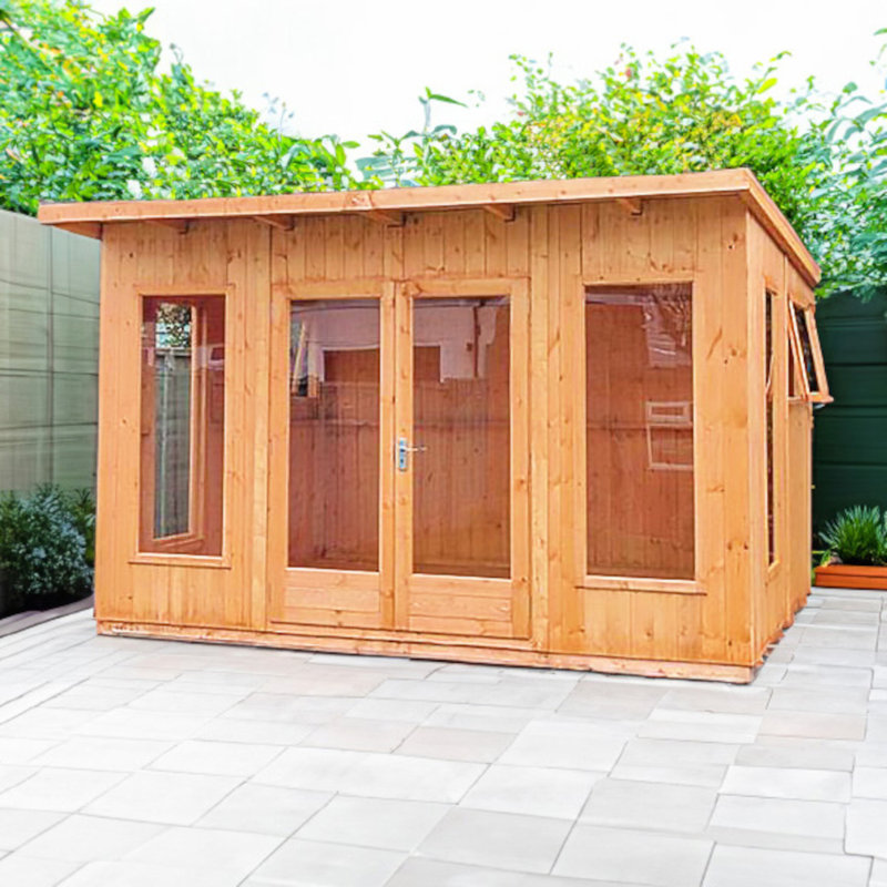 Fleetwood 12 x 10 Ft. Shiplap Summer House, No