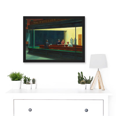 Nighthawks - Single Picture Frame Art Prints