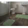 Juliahna Nylon 2 Piece Bath Rug Set with Non-Slip Backing