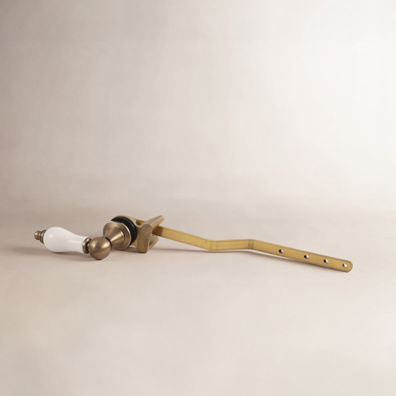 Levier de réservoir de toilette Kingston, Laiton antique