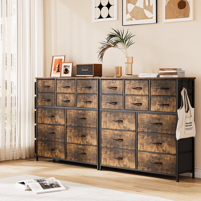 99 cm W Chest of 12 Drawers