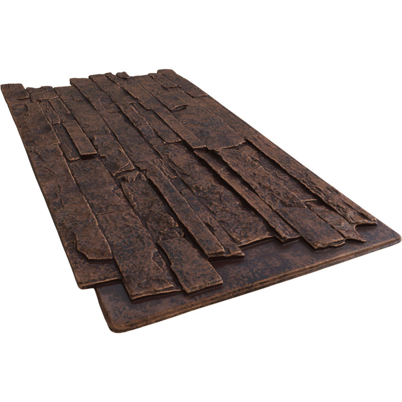EverStone Acadia Ledge Faux Stone Panel, Sequoia Valley